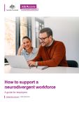 cover of How to support a neurodivergent workforce