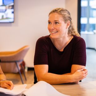 Susanna overcame a spinal cord injury with workplace support.